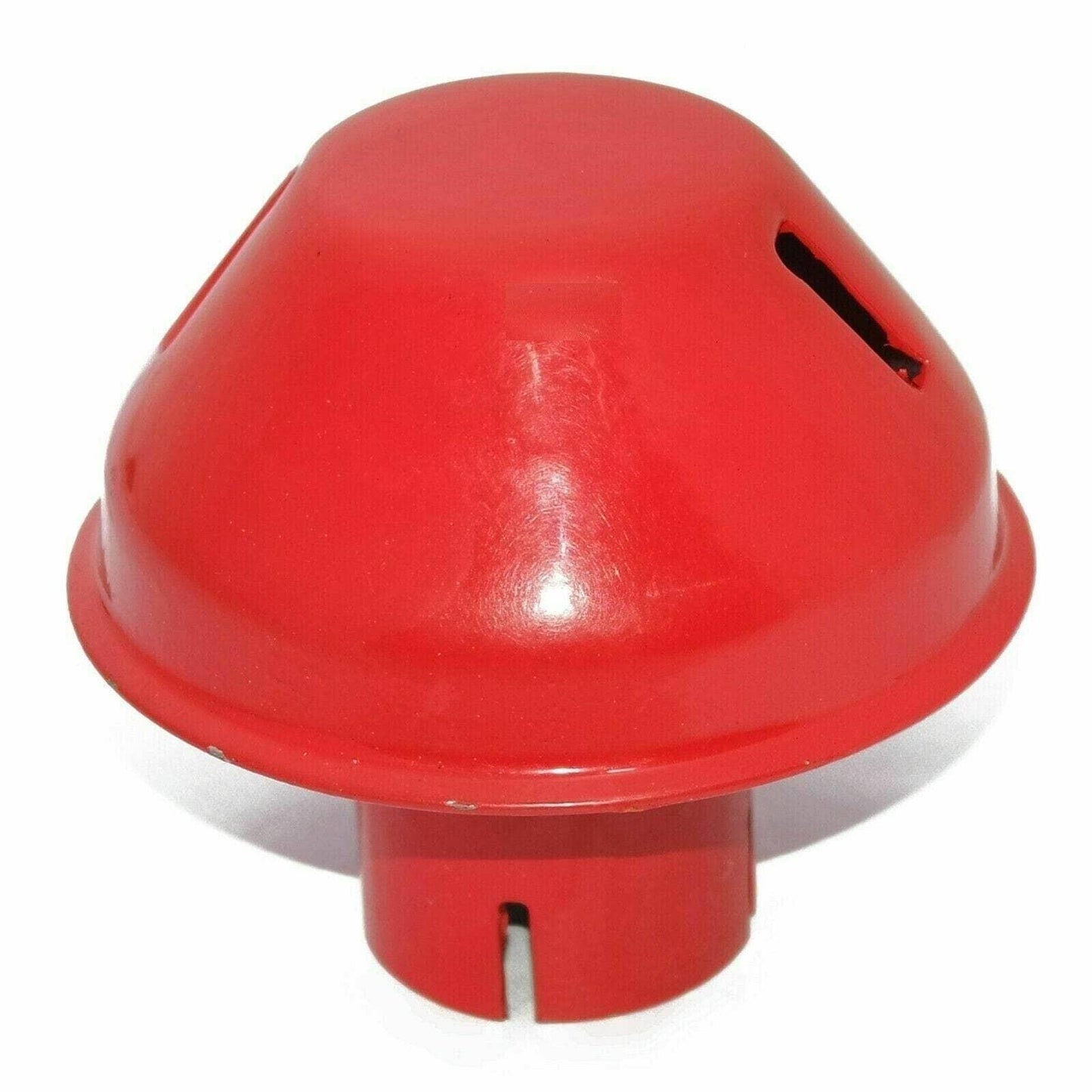 Red Massey Ferguson air pre cleaner hood hat, durable plastic, designed for tractor air filtration
