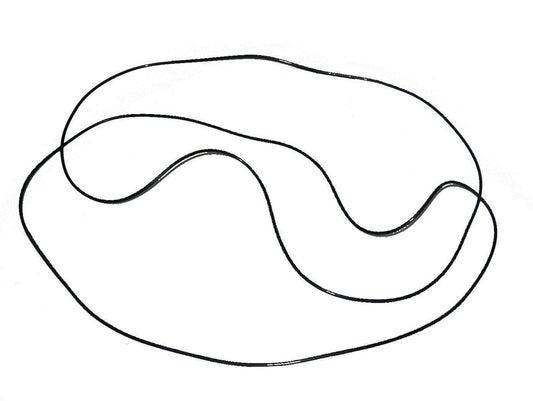 Massey Ferguson brake drum O ring rubber set of 2 for reliable tractor maintenance