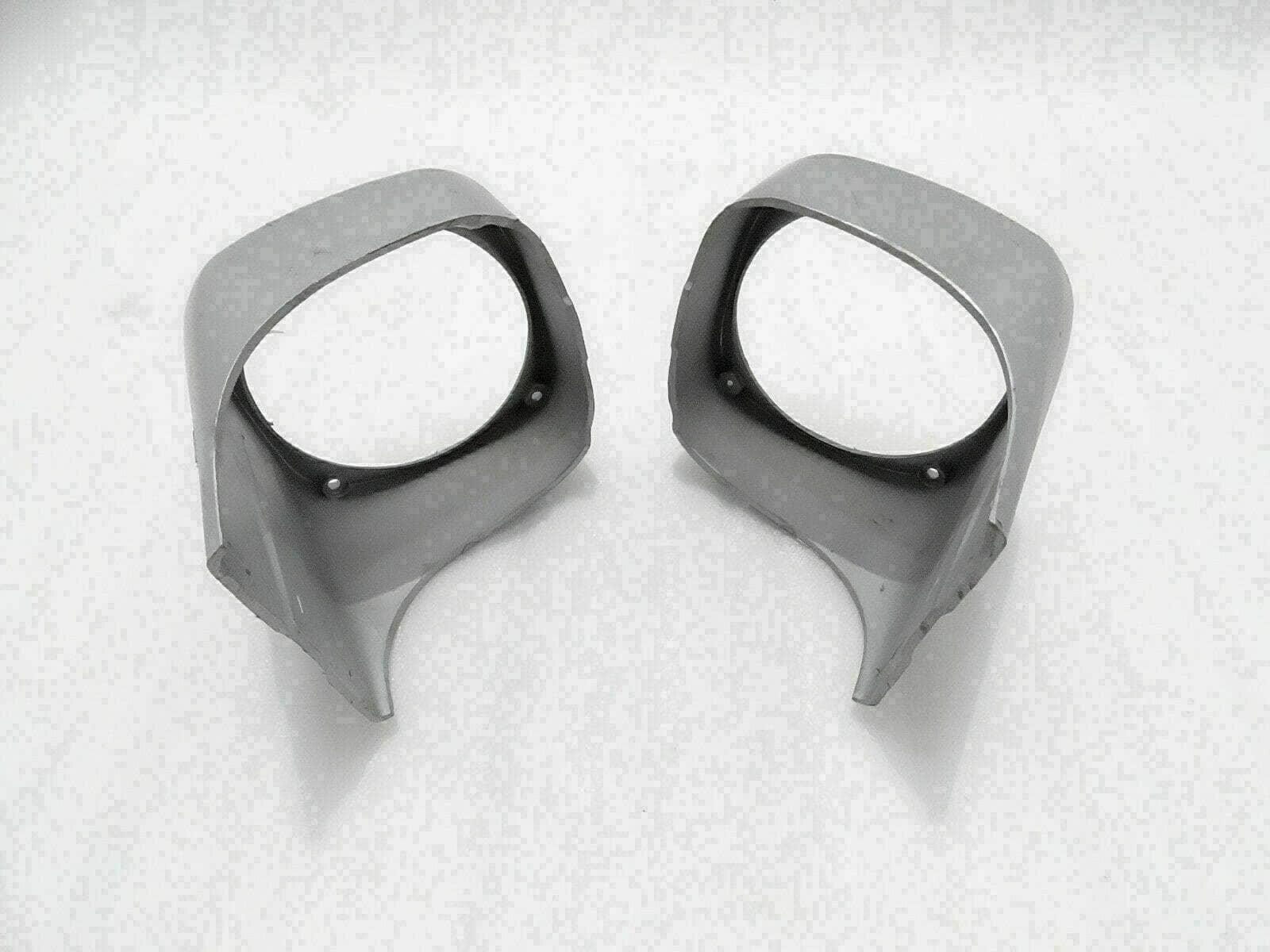 Brand new Massey Ferguson cowl pair, durable plastic, designed for efficient tractor engine protection.