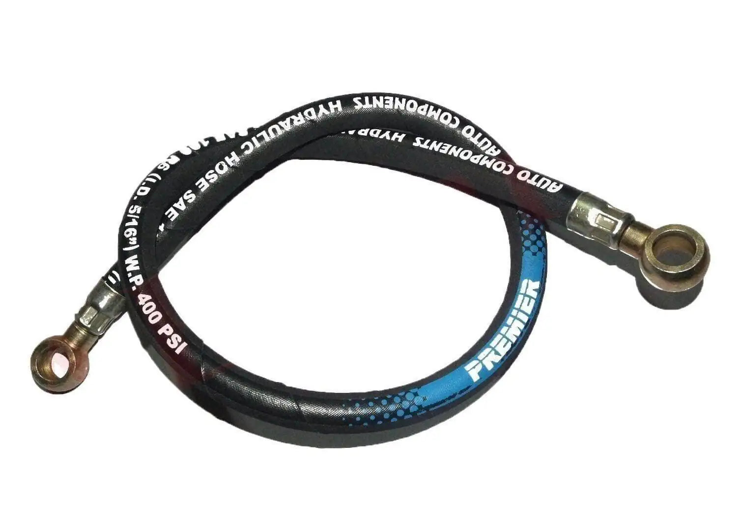 Massey Ferguson diesel fuel pipe, 36-inch banjo type for tractors