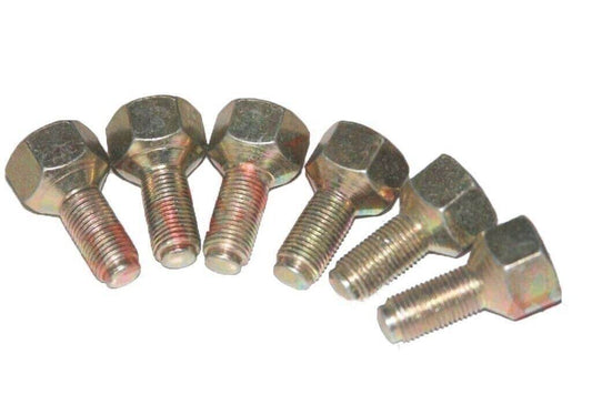 Massey Ferguson front wheel bolts set with durable metal construction for secure wheel attachments