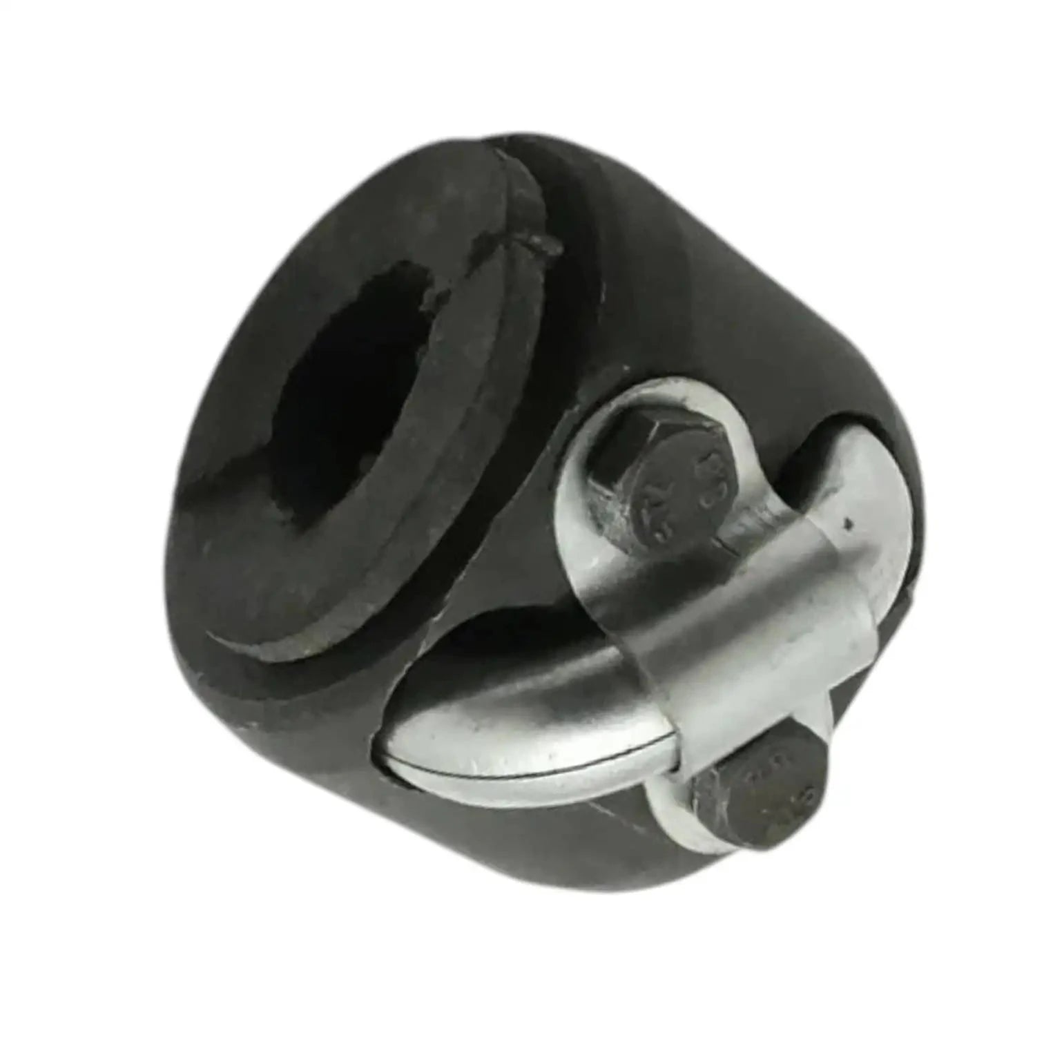 Massey Ferguson MF steering shaft main nut, black housing and silver clamp