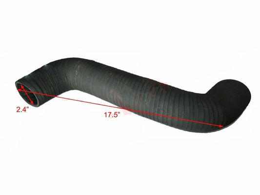 Massey Ferguson model air cleaner hose, 2.4 inches wide, 17.5 inches long, durable rubber for tractors