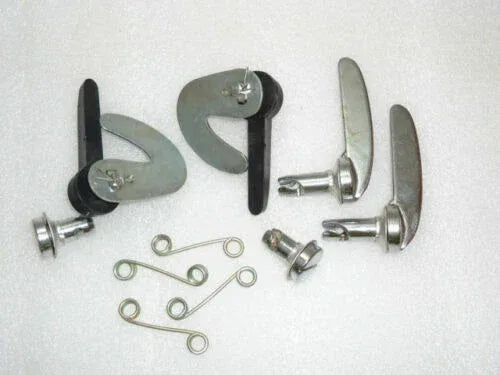 Bonnet with grill catch kit set for Massey Ferguson model, includes steel components and fasteners
