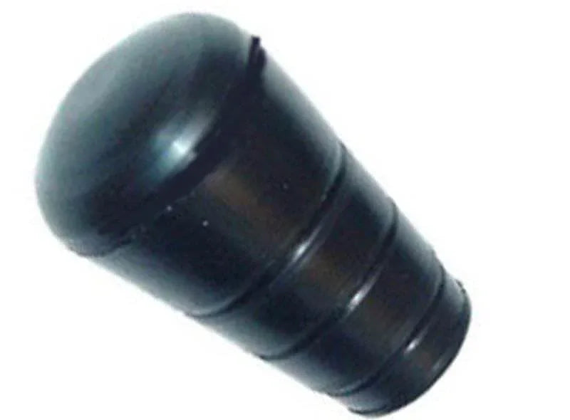 Black plastic knob throttle control for Massey Ferguson model, durable and easy to install