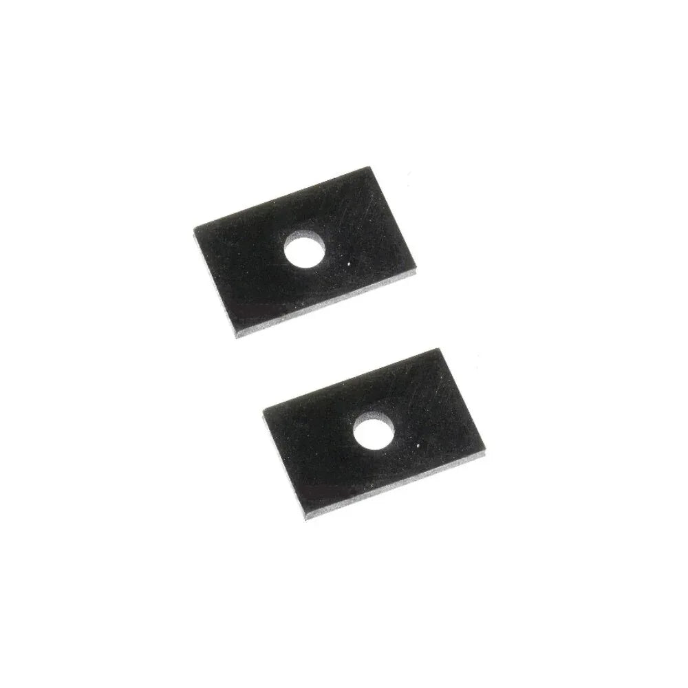 Tractor radiator pads for Massey Ferguson model, made of durable rubber, size suitable for effective support