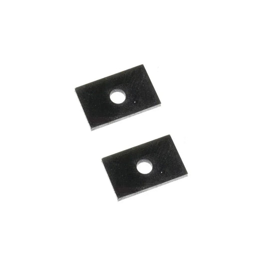 Tractor radiator pads for Massey Ferguson model, made of durable rubber, size suitable for effective support