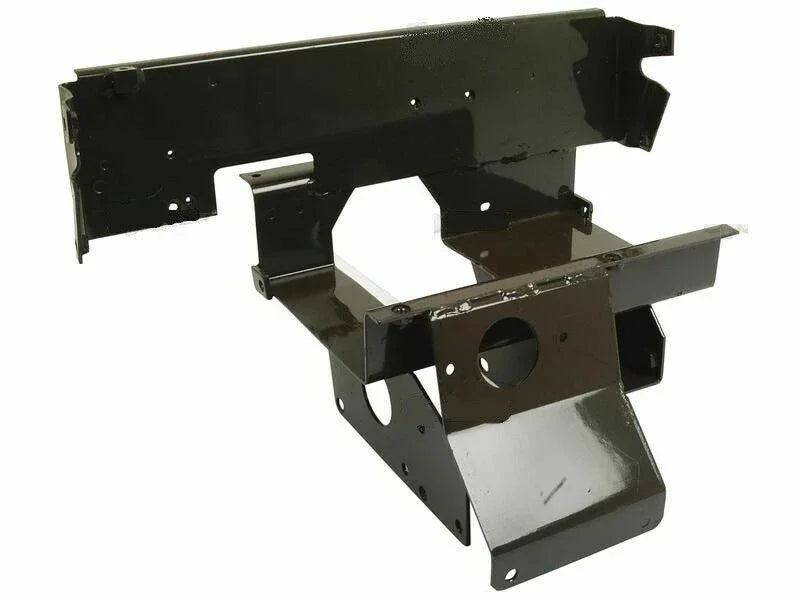 Steel battery platform panel stand for Massey Ferguson model, designed for stability and durability
