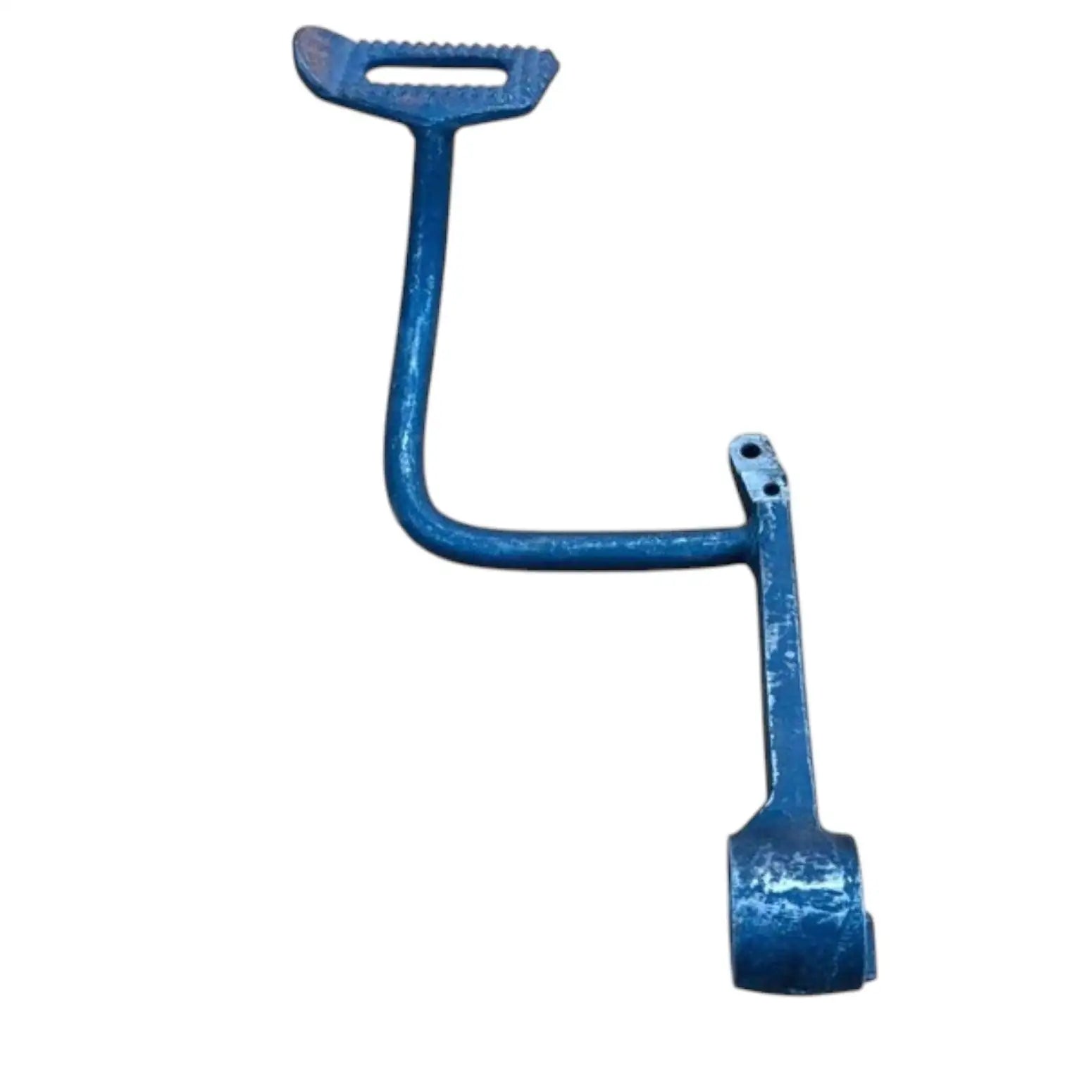 Massey Ferguson model brake lever pedal, durable steel, designed for tractor braking systems