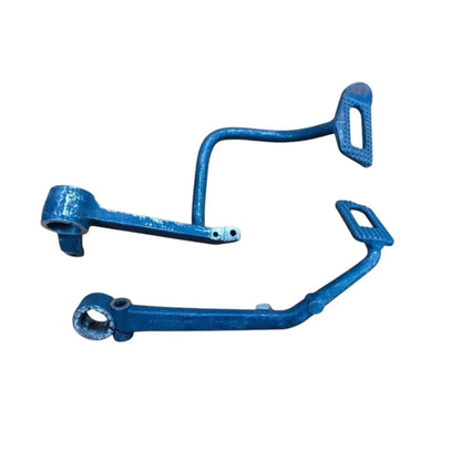 Brake lever pedal for Massey Ferguson model, durable steel construction, essential for tractor operation