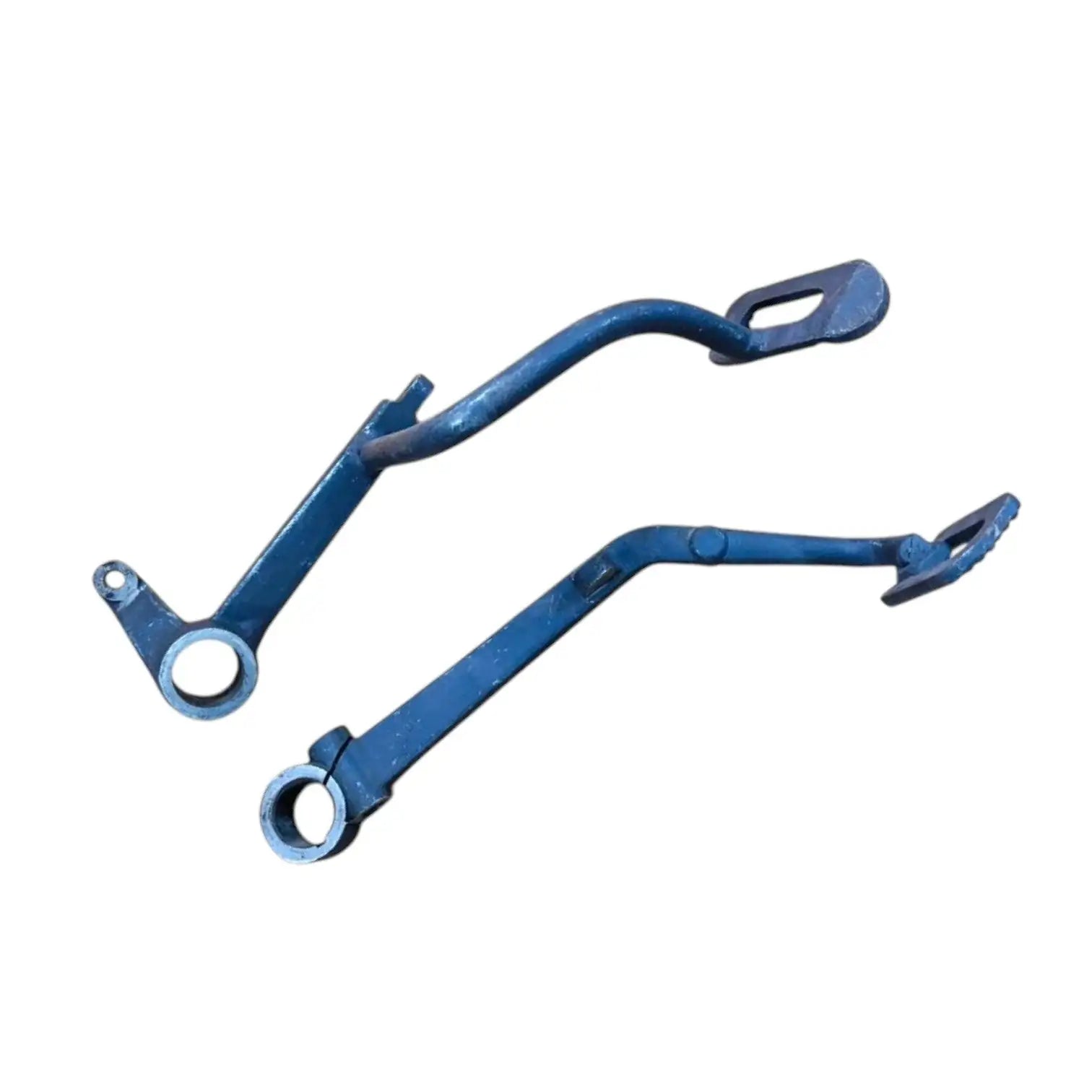 Massey Ferguson model brake lever pedal, durable steel, for efficient tractor braking system replacement