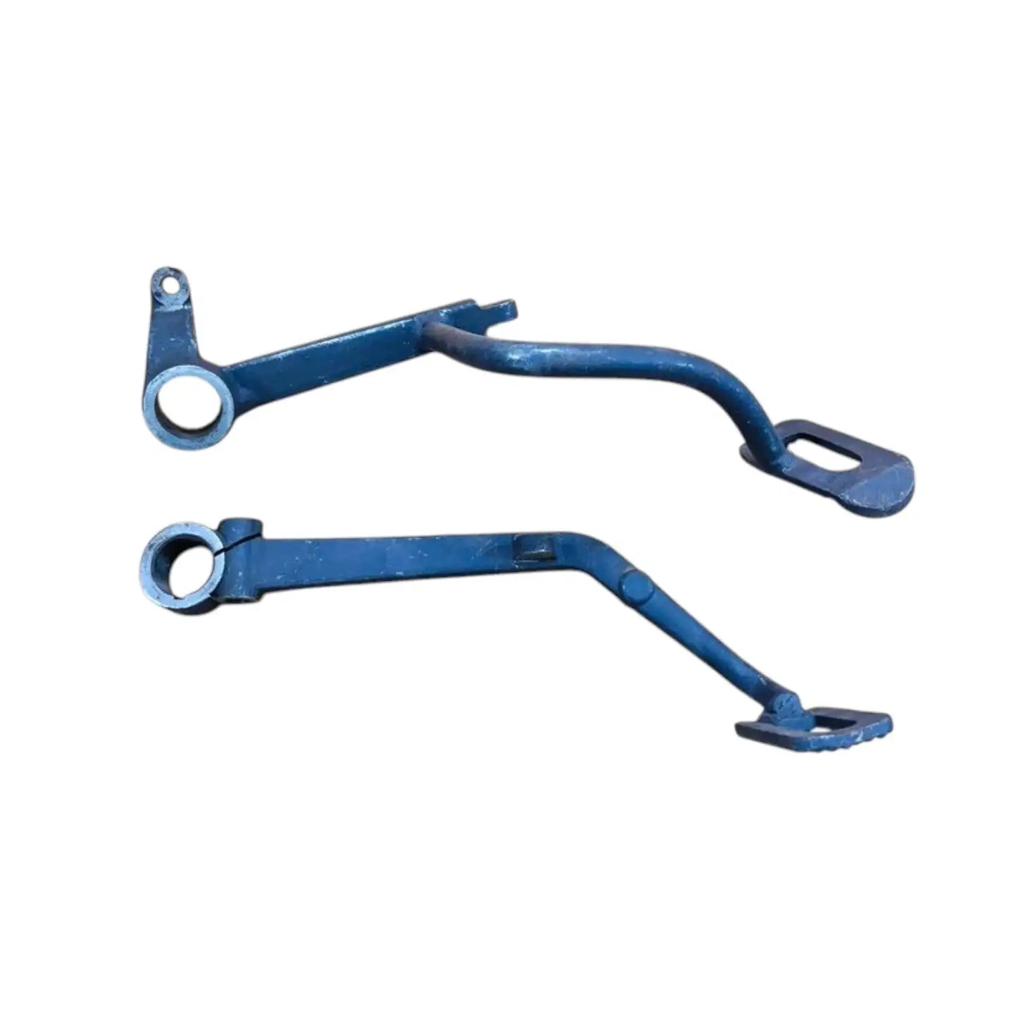 Massey Ferguson model brake lever pedal, durable steel construction for reliable tractor functionality