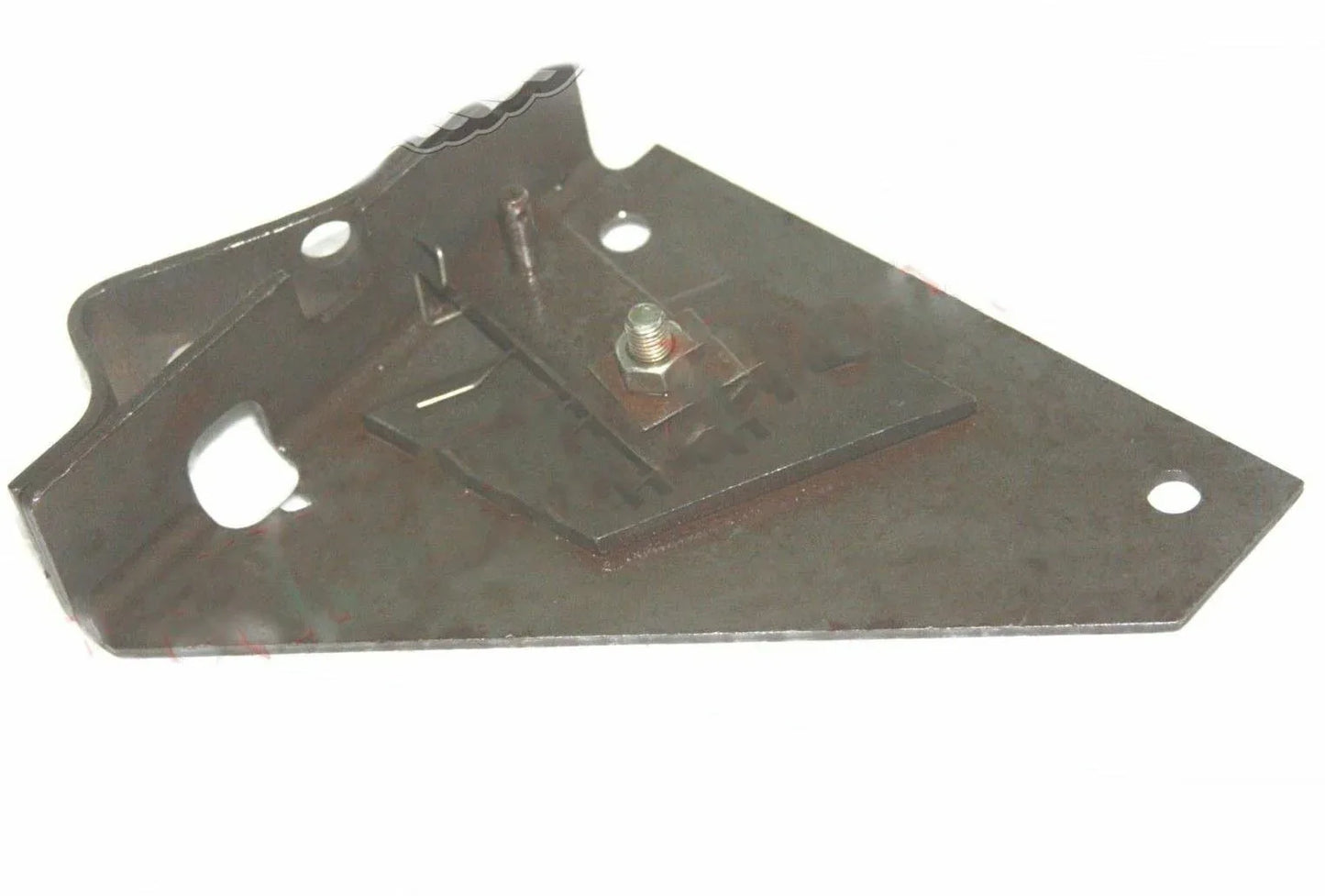 Massey Ferguson model ram cylinder bracket, steel, for secure attachment in tractor applications