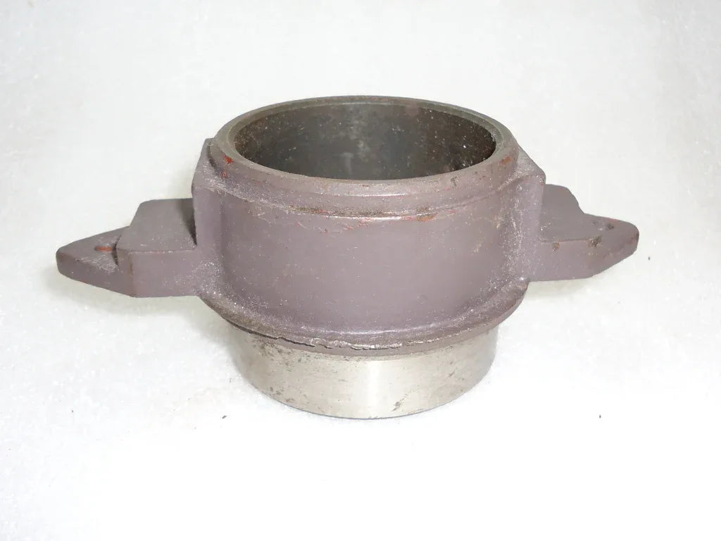 Clutch release bearing carrier for Massey Ferguson model, durable steel, essential for tractor maintenance
