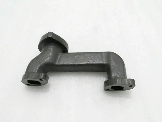 Massey Ferguson model silencer manifold, iron, used in tractor exhaust systems for efficient gas flow