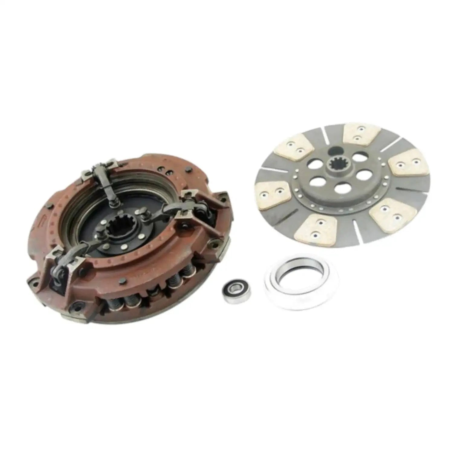 Massey Ferguson model clutch kit made from durable steel, suitable for tractor performance and maintenance