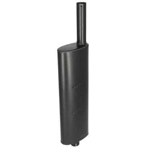 Massey Ferguson model muffler, steel, durable design, suitable for tractor exhaust systems