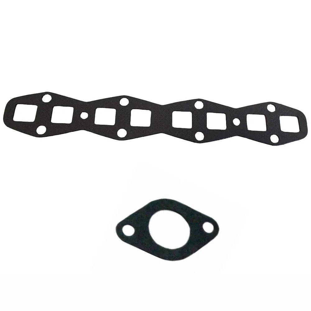 Massey Ferguson model manifold intake exhaust gasket, durable rubber, designed for engine sealing and performance