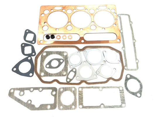 Head gasket set for Massey Ferguson model, includes various gaskets made of durable materials for reliable sealing