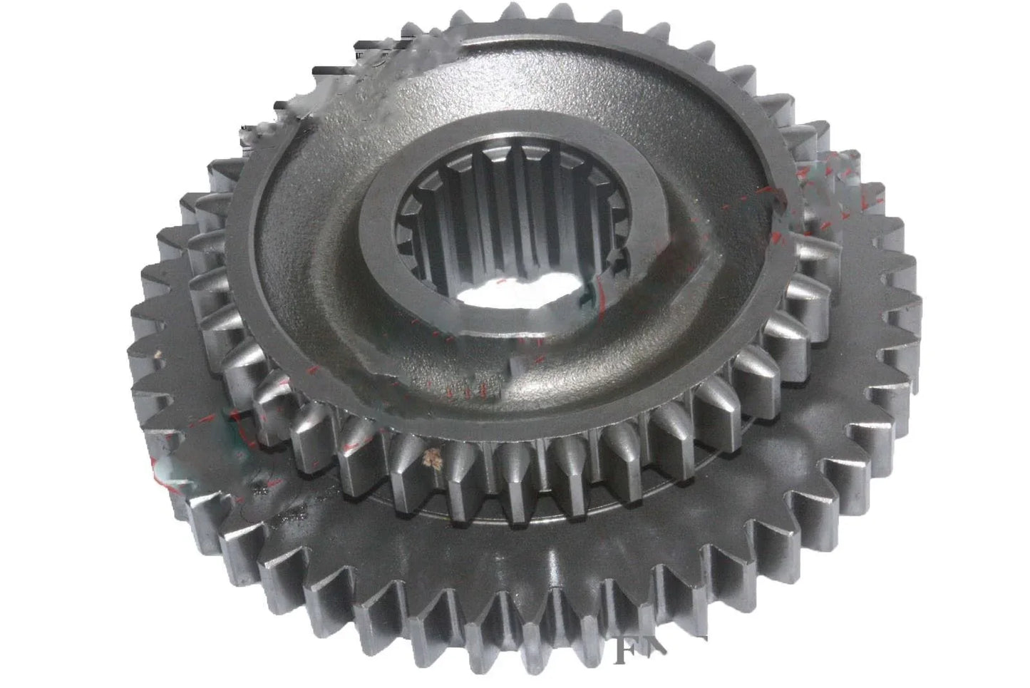 Massey Ferguson model gear, steel, 5-inch diameter, essential for tractor performance