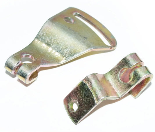 Throttle bracket lever for Massey Ferguson model, metal construction, durable and reliable tractor accessory