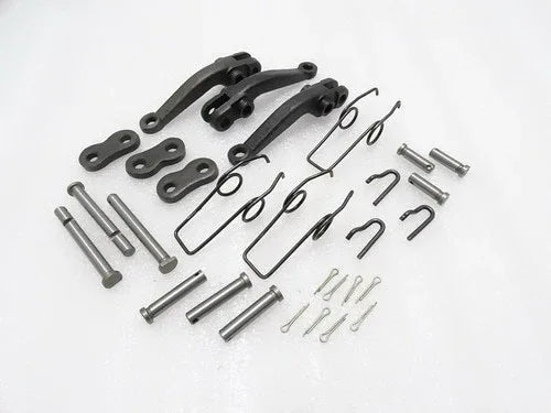 Massey Ferguson model clutch finger kit with coller type, featuring durable metal components and various fasteners