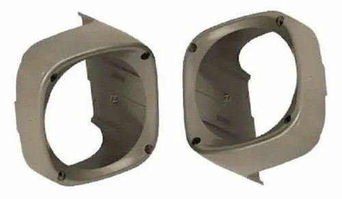 Massey Ferguson model headlight lamp cowl cover set, durable plastic, fits various tractor models
