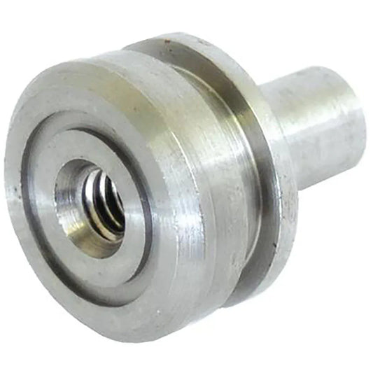 Hydraulic plug chamber valve unit for Massey Ferguson model, made of durable steel, ideal for tractor maintenance