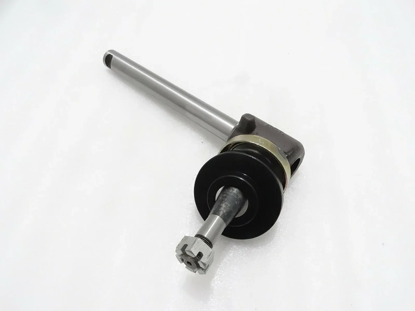 Left hand front spindle shaft for Massey Ferguson model, durable steel construction for enhanced performance