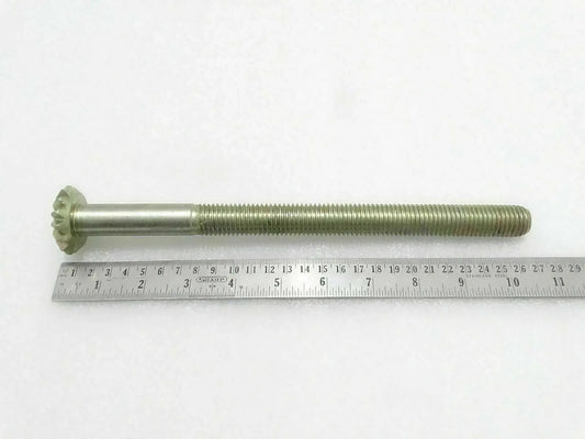 Massey Ferguson model shaft, steel, 10 inches long, used in tractor repairs and replacements