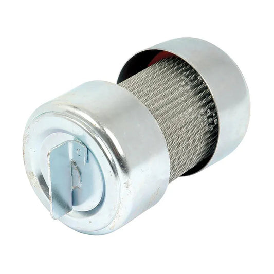 Hydraulic filter for tractor, metal casing, fits Massey Ferguson model for efficient fluid filtration
