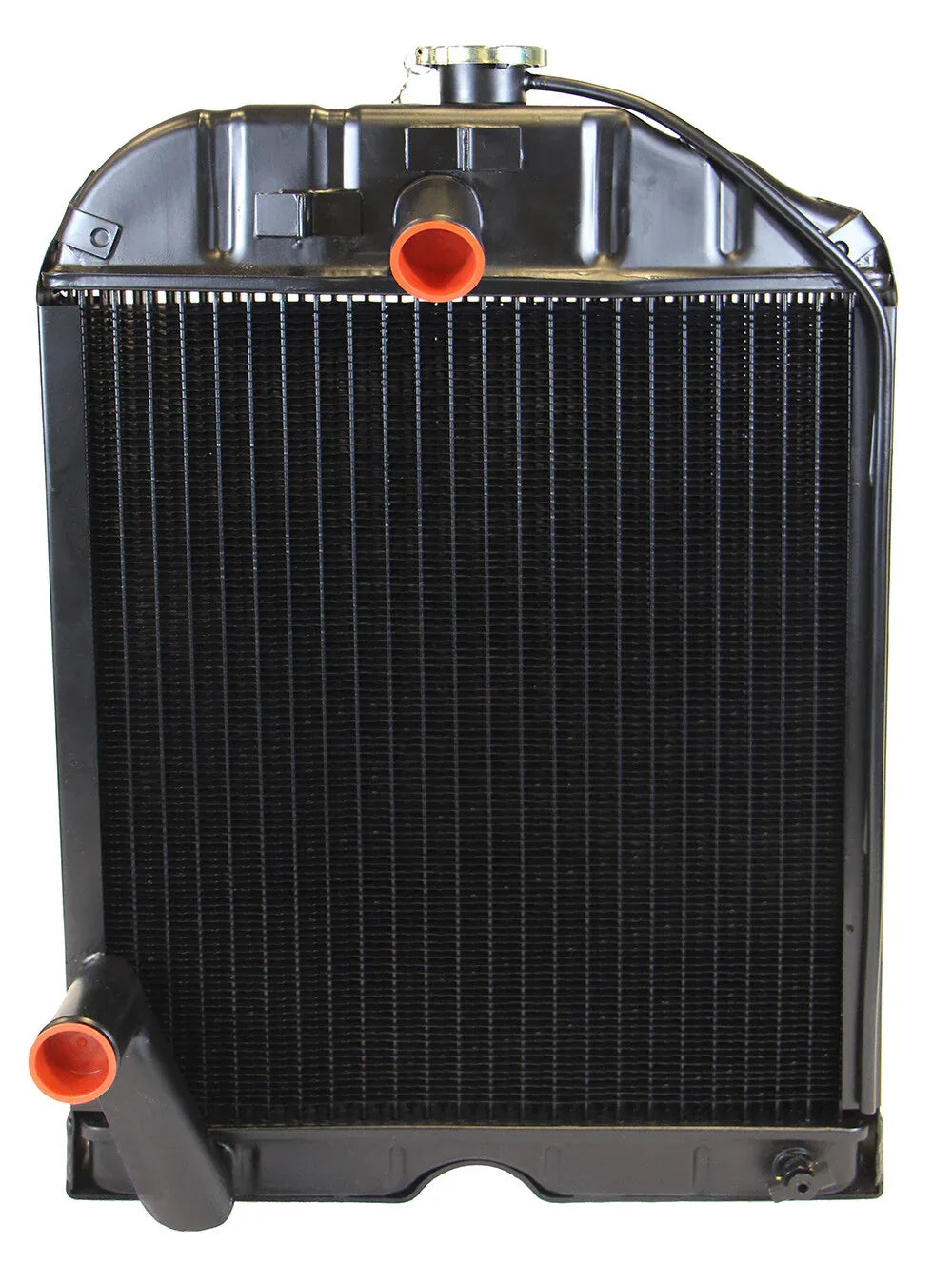 Massey Ferguson model radiator, aluminum, 25 inches tall, for efficient cooling in tractors