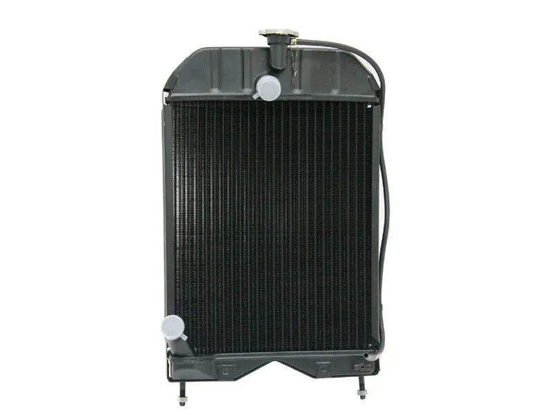 Massey Ferguson model radiator, durable steel, designed for efficient cooling in tractors