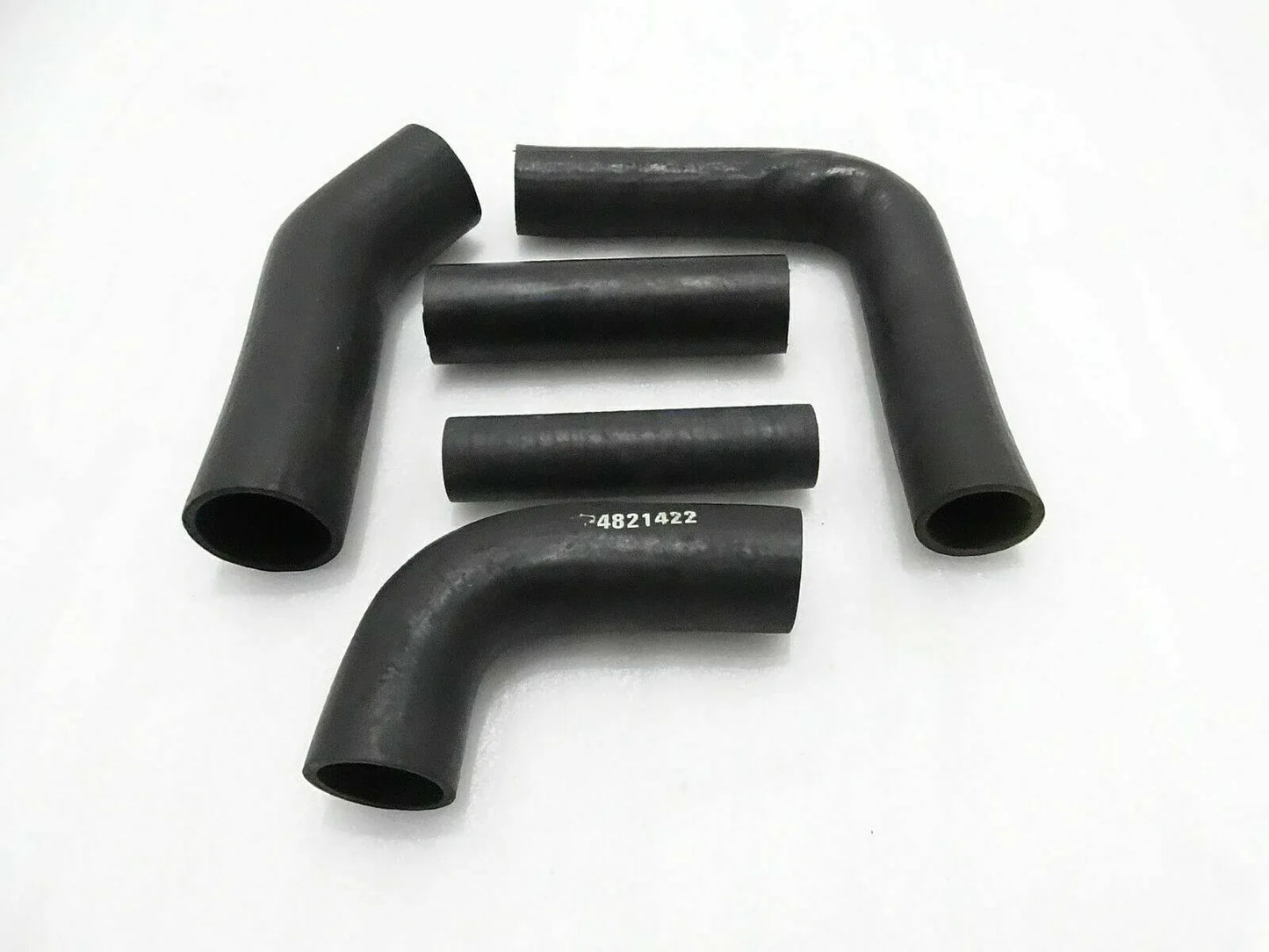 Hose pipe kit for Massey Ferguson model, durable rubber, various sizes for tractor repair and maintenance