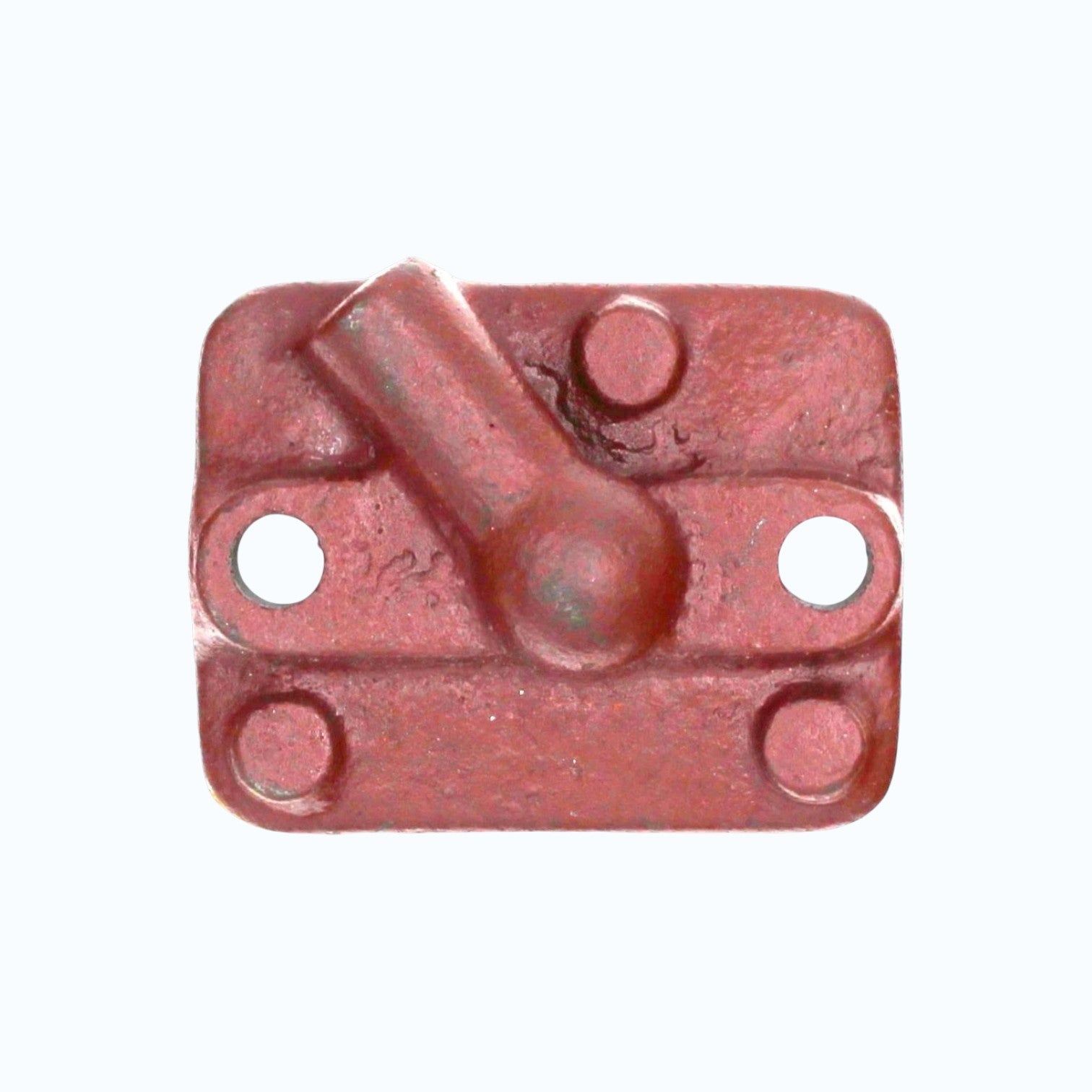 Massey Ferguson model hydraulic lift head cap, steel, designed for tractor lift systems and attachments.