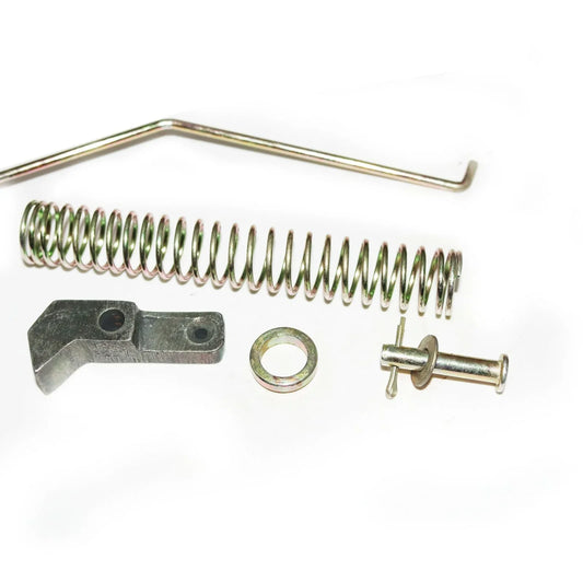 Massey Ferguson model hand brake repair kit, including springs and metal components for tractor maintenance