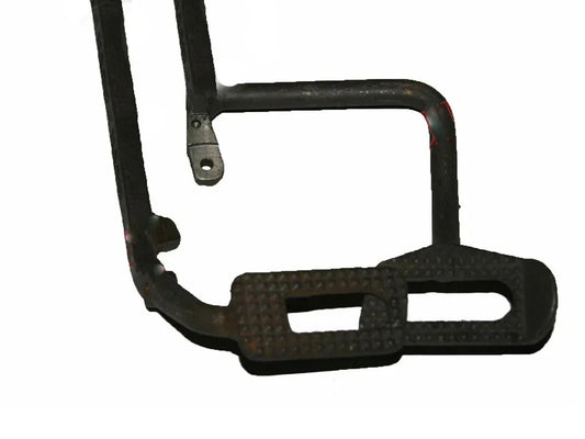 Massey Ferguson model brake lever pedal, durable steel, designed for tractor braking control