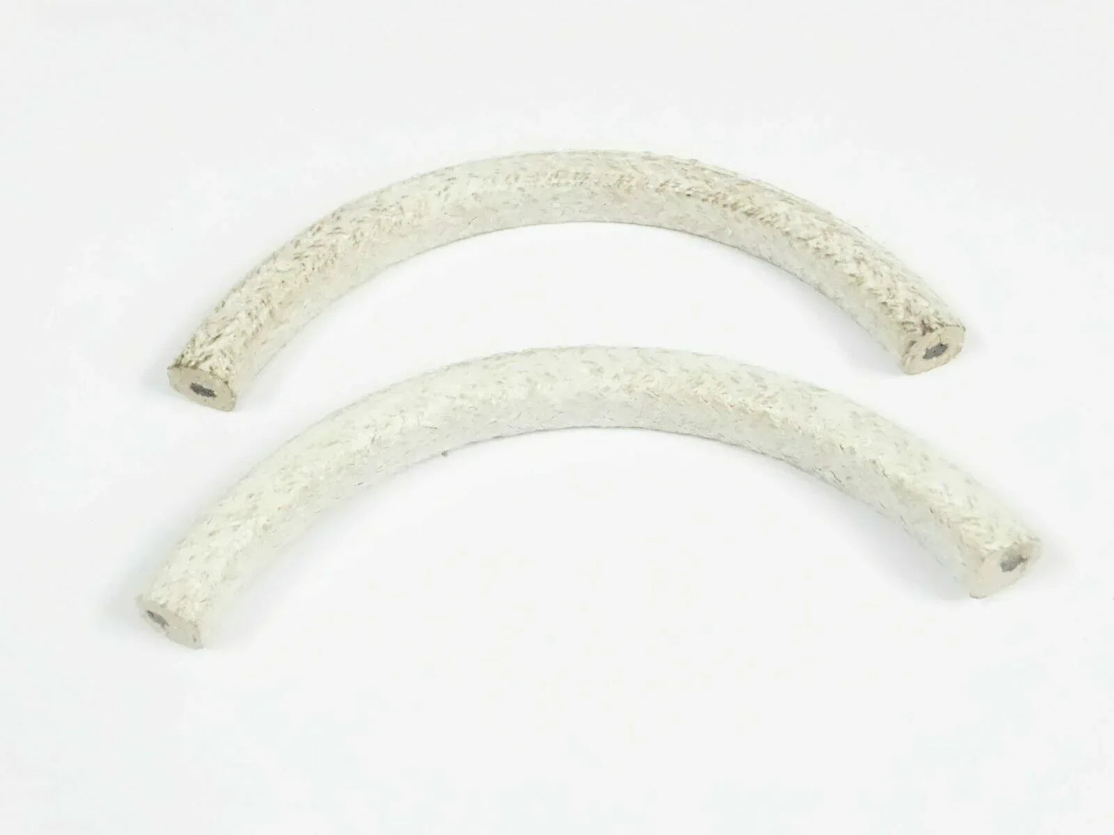 Crankshaft oil rope seal set for Massey Ferguson model, durable woven material for engine use