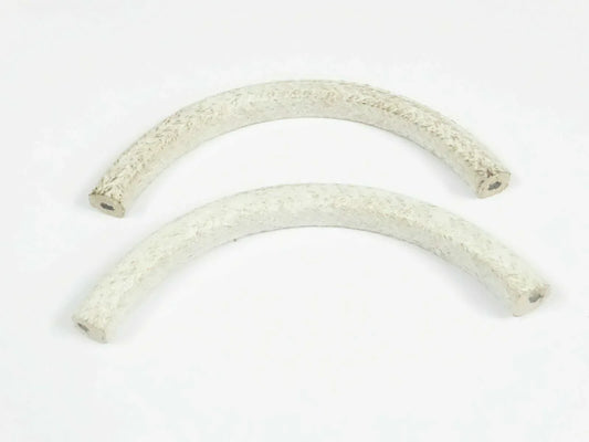 Crankshaft oil rope seal set for Massey Ferguson model, durable woven material for engine use