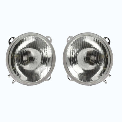 Head light lamp with cowl plug RH, durable material, designed for Massey Ferguson model tractors