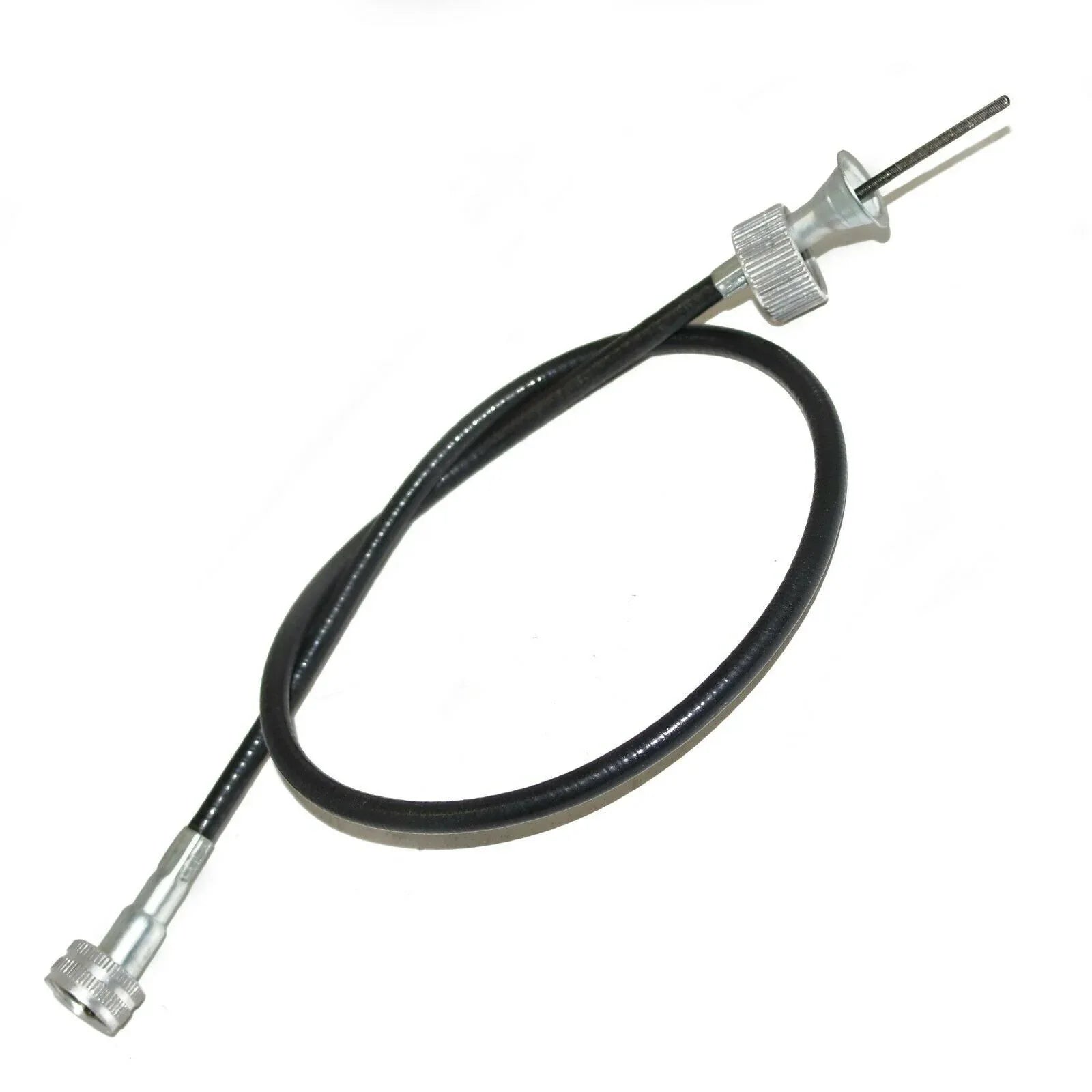 Massey Ferguson Tachometer Cable, 2 meters long, durable rubber material for accurate RPM readings in tractors