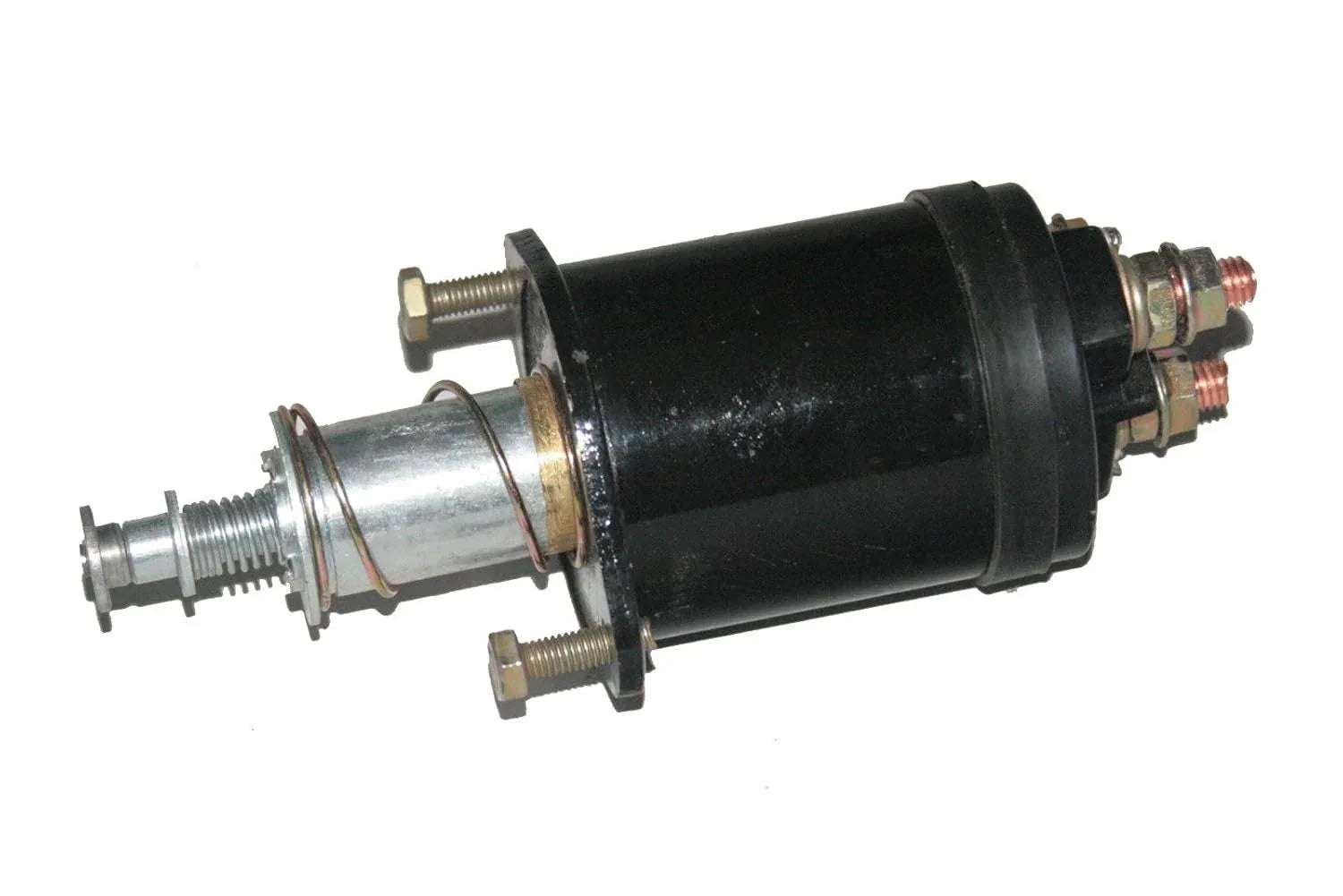 Starter motor for Massey Ferguson model, robust construction, ideal for reliable tractor performance