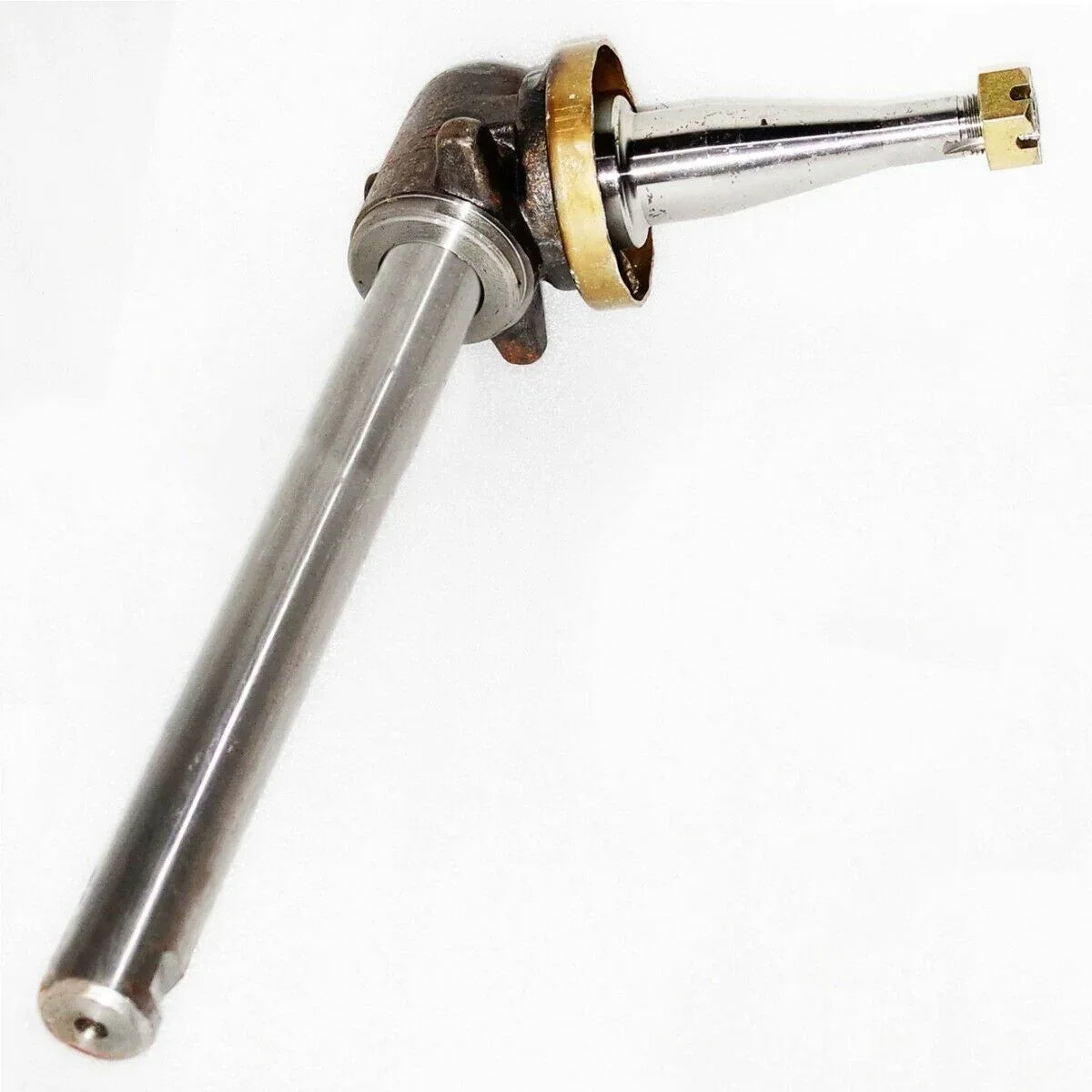 Massey Ferguson model spindle stub axle RH, metal, durable part for tractor axle assembly