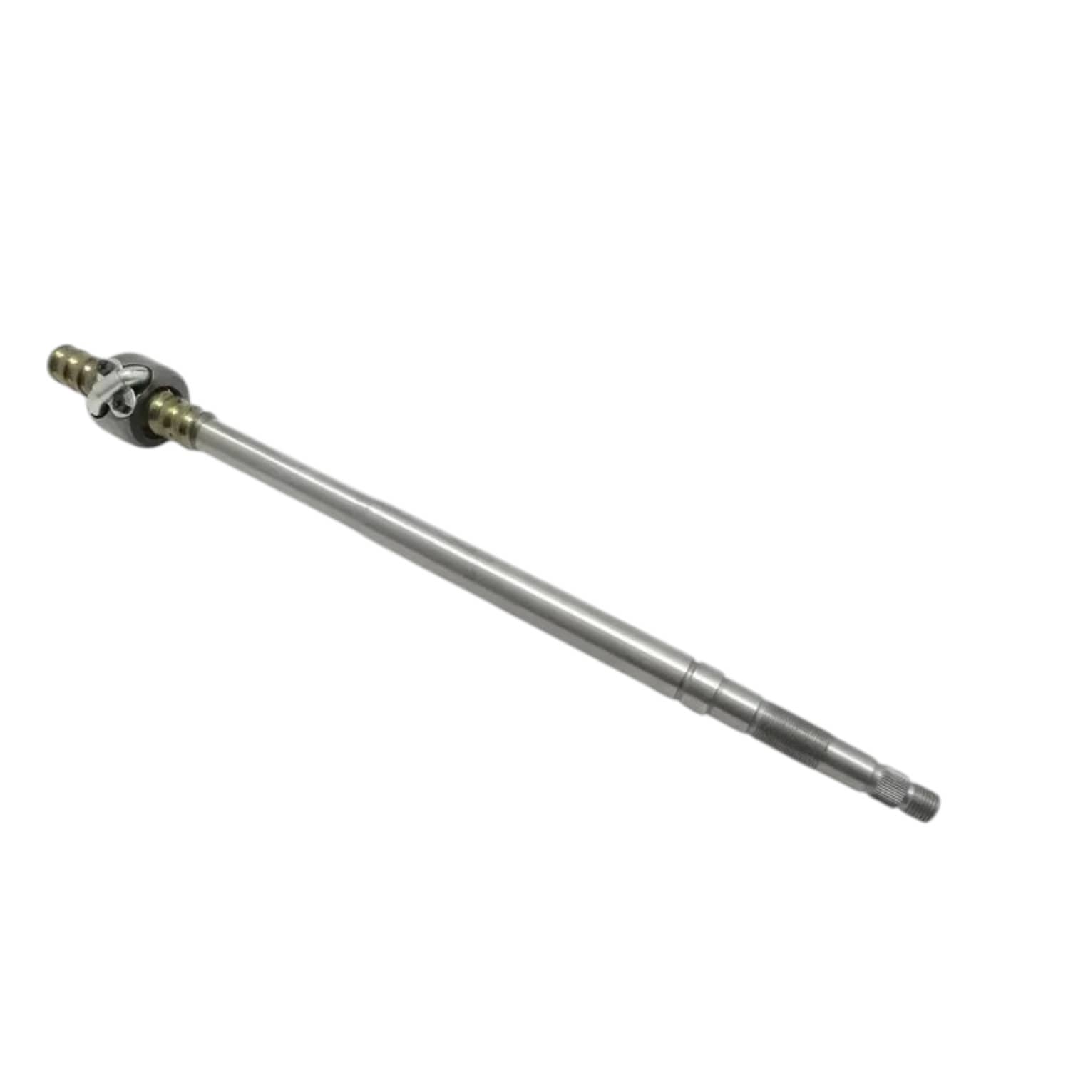 Steering shaft for tractors, made of steel, compatible with Massey Ferguson model for reliable steering performance