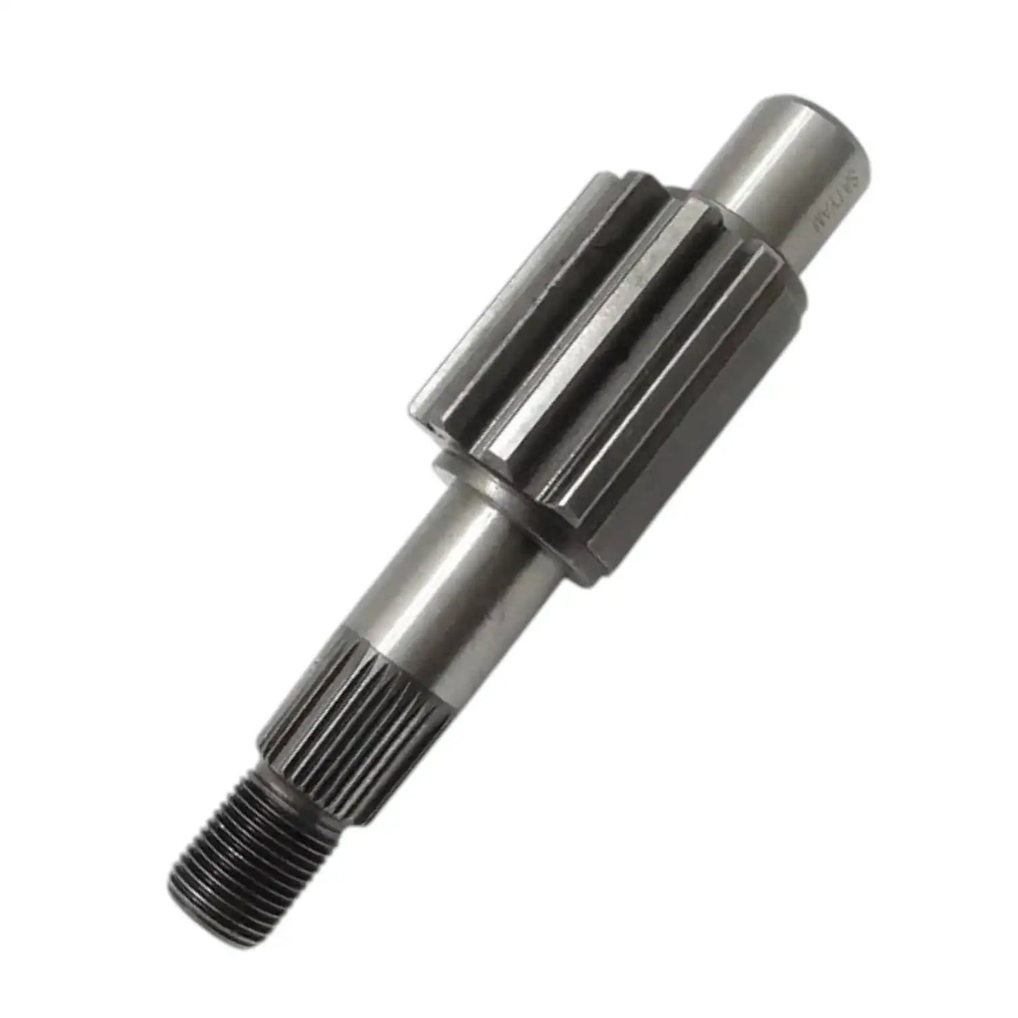 Massey Ferguson steering rocker secondary with black ridged band and threaded end