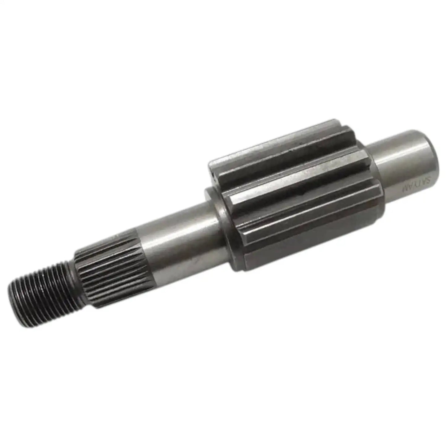 Massey Ferguson steering rocker secondary with serrated ridged sleeve and threaded ends