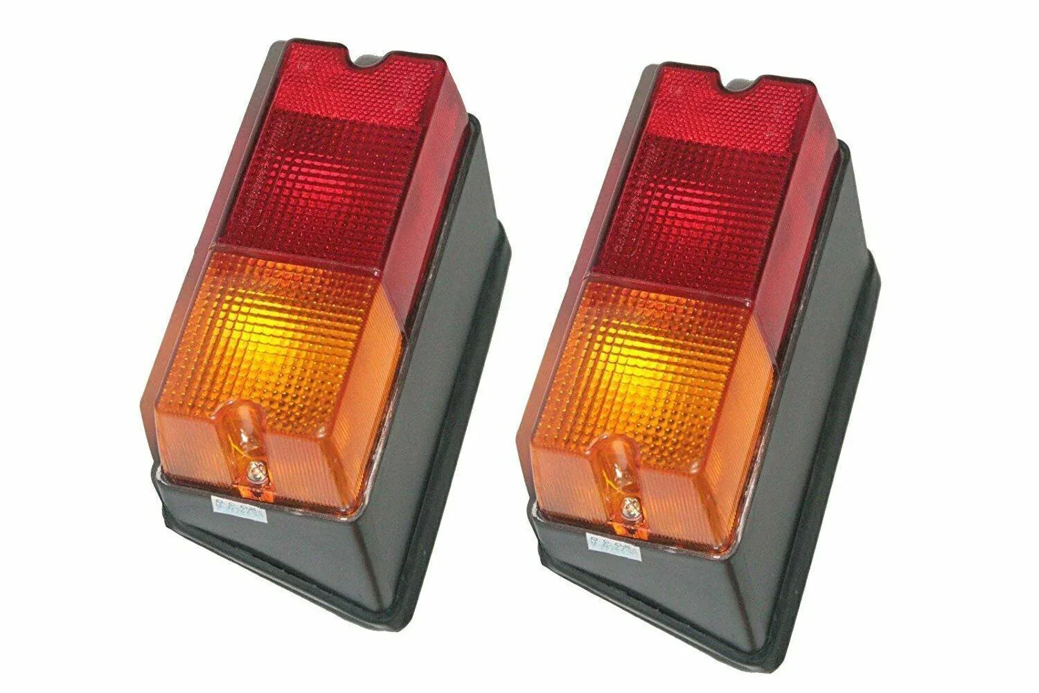 Tail brake light lamp assembly for Massey Ferguson model, durable plastic, enhances vehicle visibility