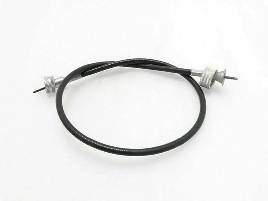 Tachometer cable for Massey Ferguson model, 4 feet long, durable black rubber with metal ends