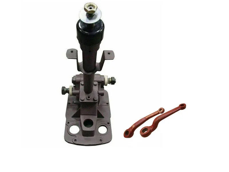Massey Ferguson model steering box assembly made of durable steel for reliable tractor steering performance