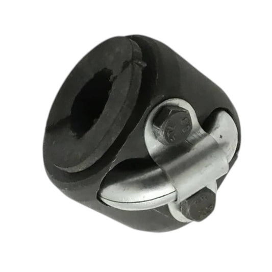 Steering shaft main nut, metal, designed for Massey Ferguson model for secure attachment